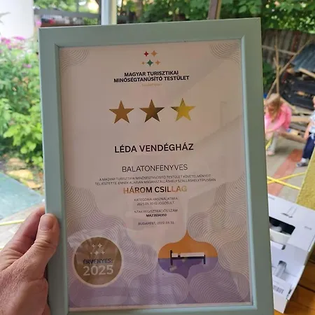 Apartamento Leda Vendeghaz Balatonfenyves